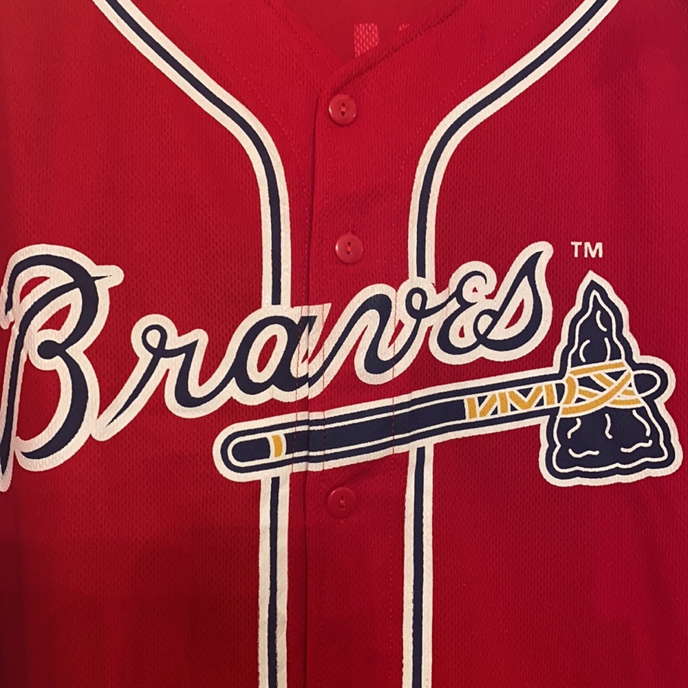 Atlanta Braves #10 Chipper Jones Jersey - Picture 2 of 5